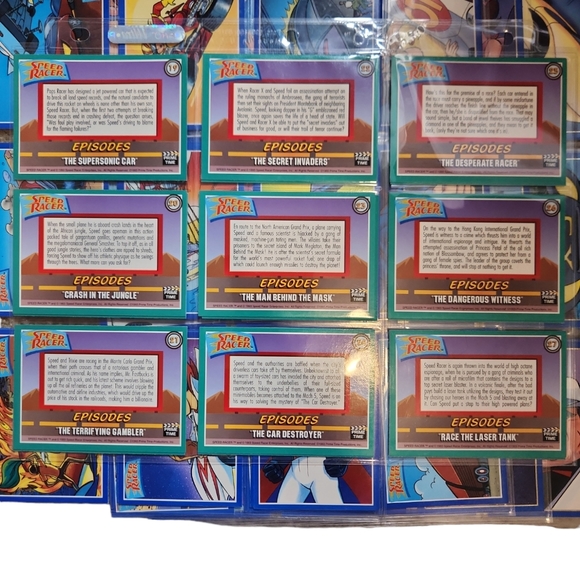 Vintage 1993 Prime Time Speed Racer Trading Cards Huge Lot! - Picture 6 of 14